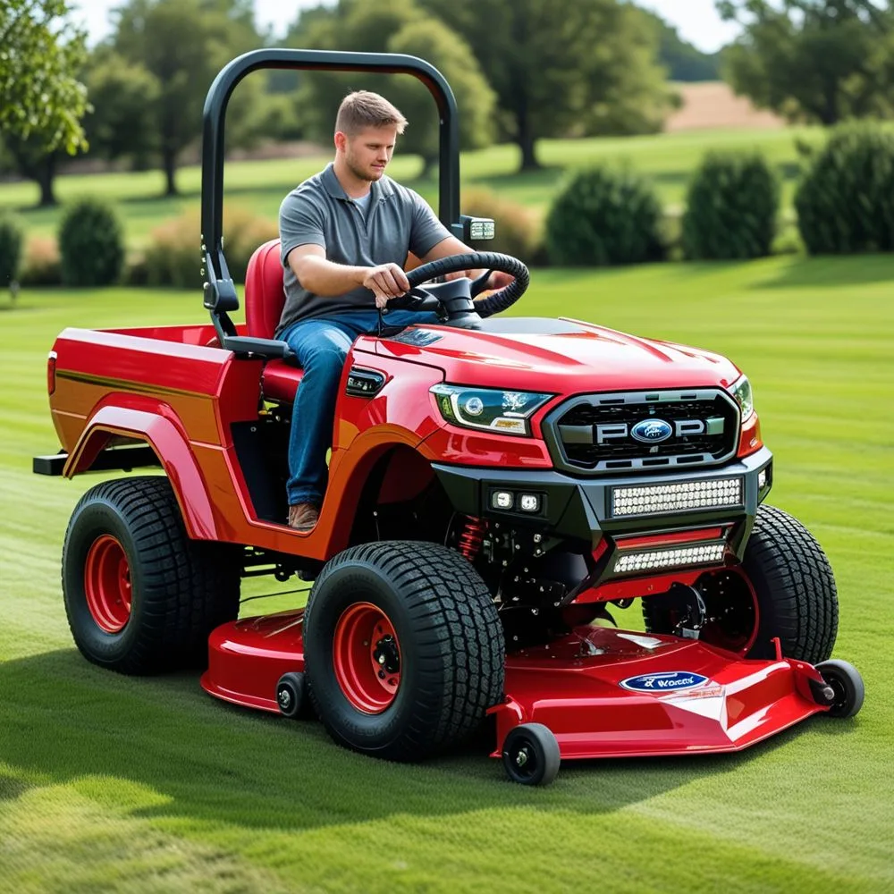 Pickup Truck Lawn Mowers