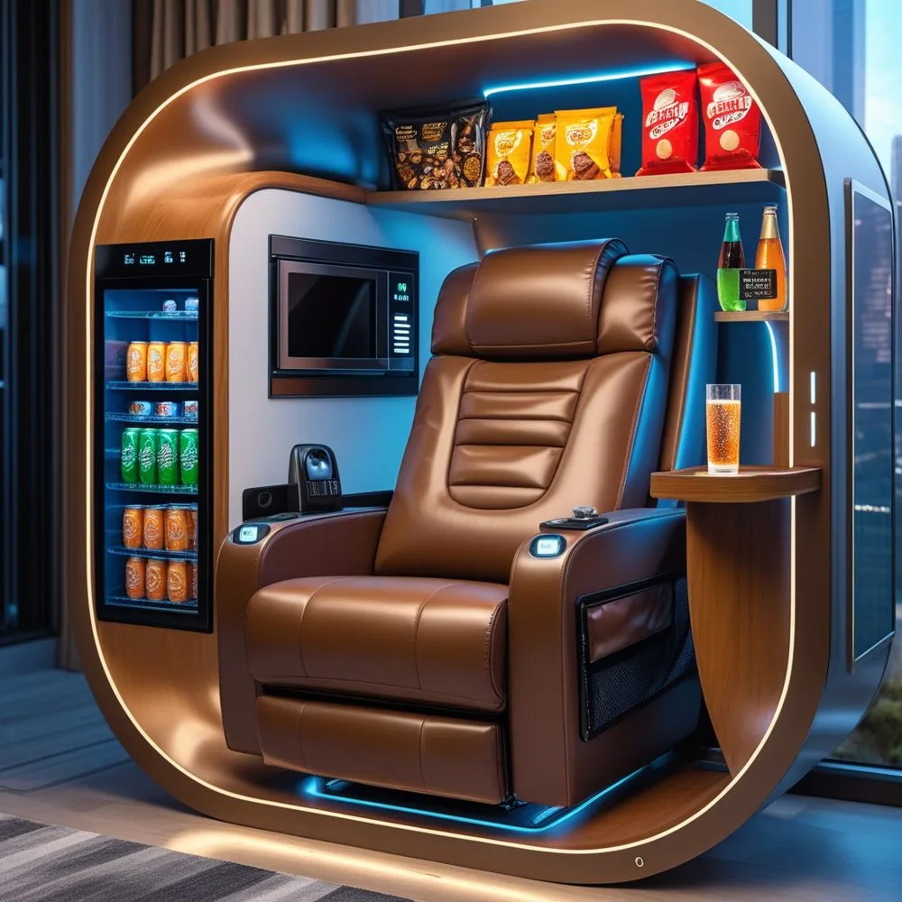 Recliners With Built in Kitchen