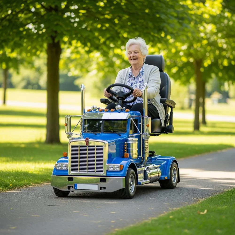 Semi Truck Mobility Scooters