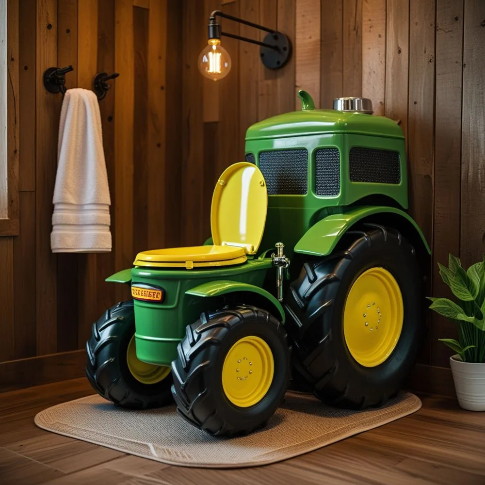 Tractor Toilet