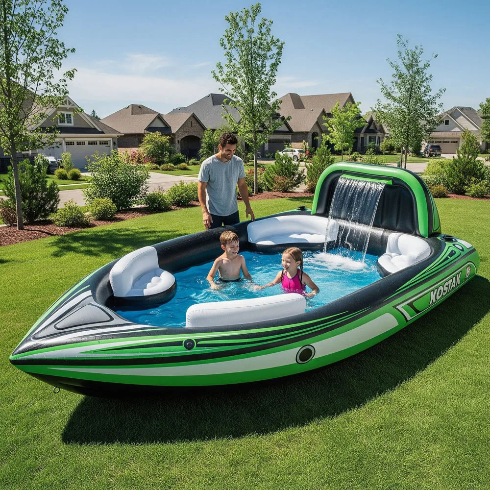 Inflatable Speedboat Pool