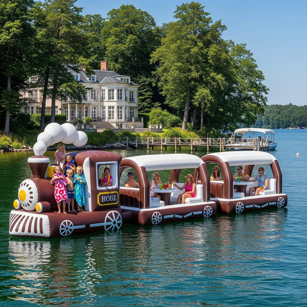 Inflatable Train Lake Floats