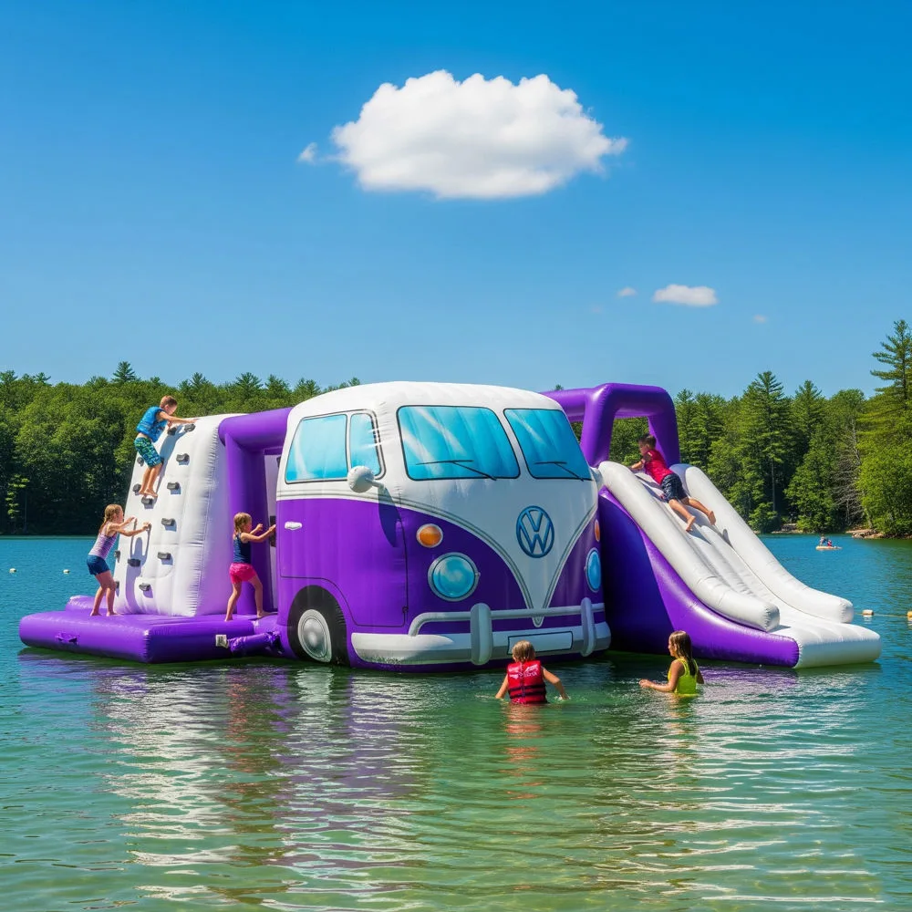 Inflatable VW Bus Playground