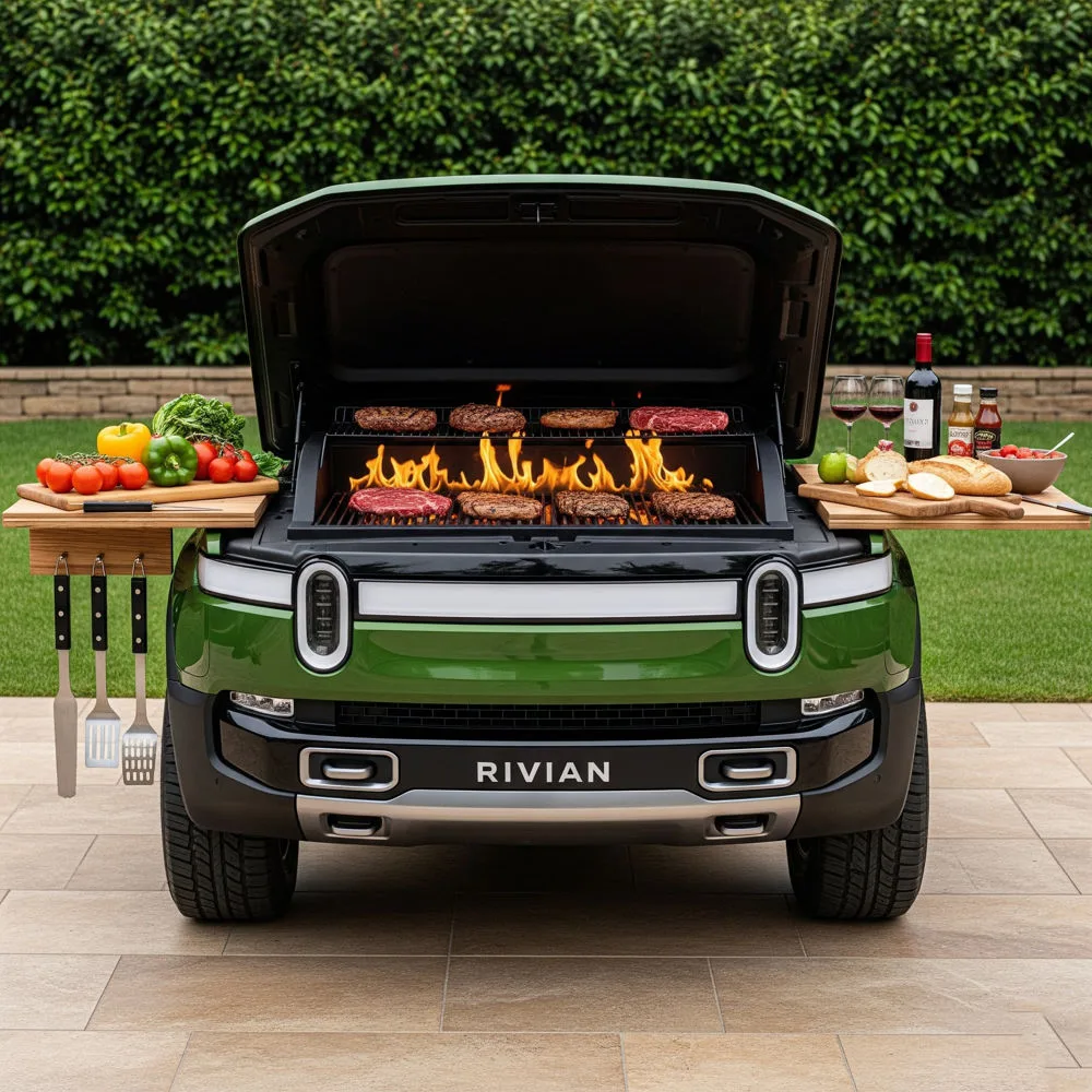 Pickup Truck BBQ Grills