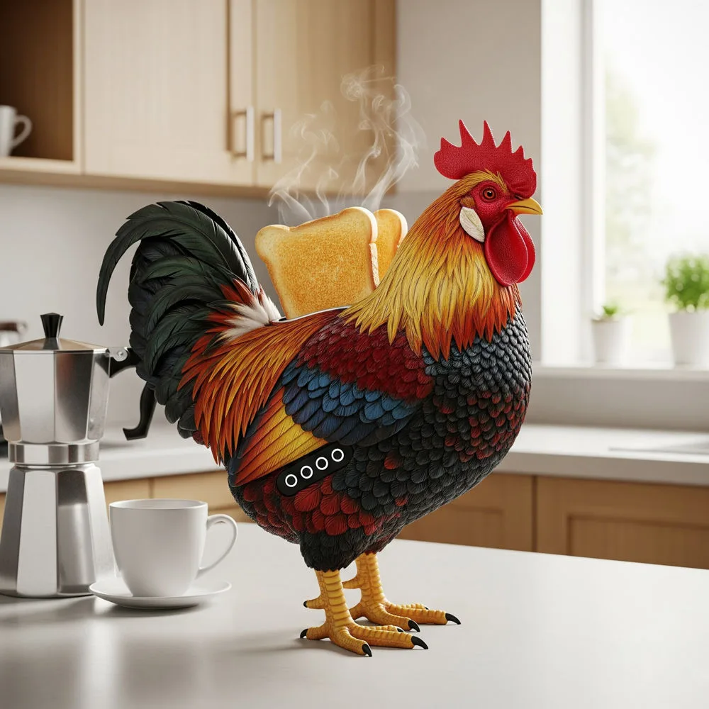 Chicken Shaped Toasters