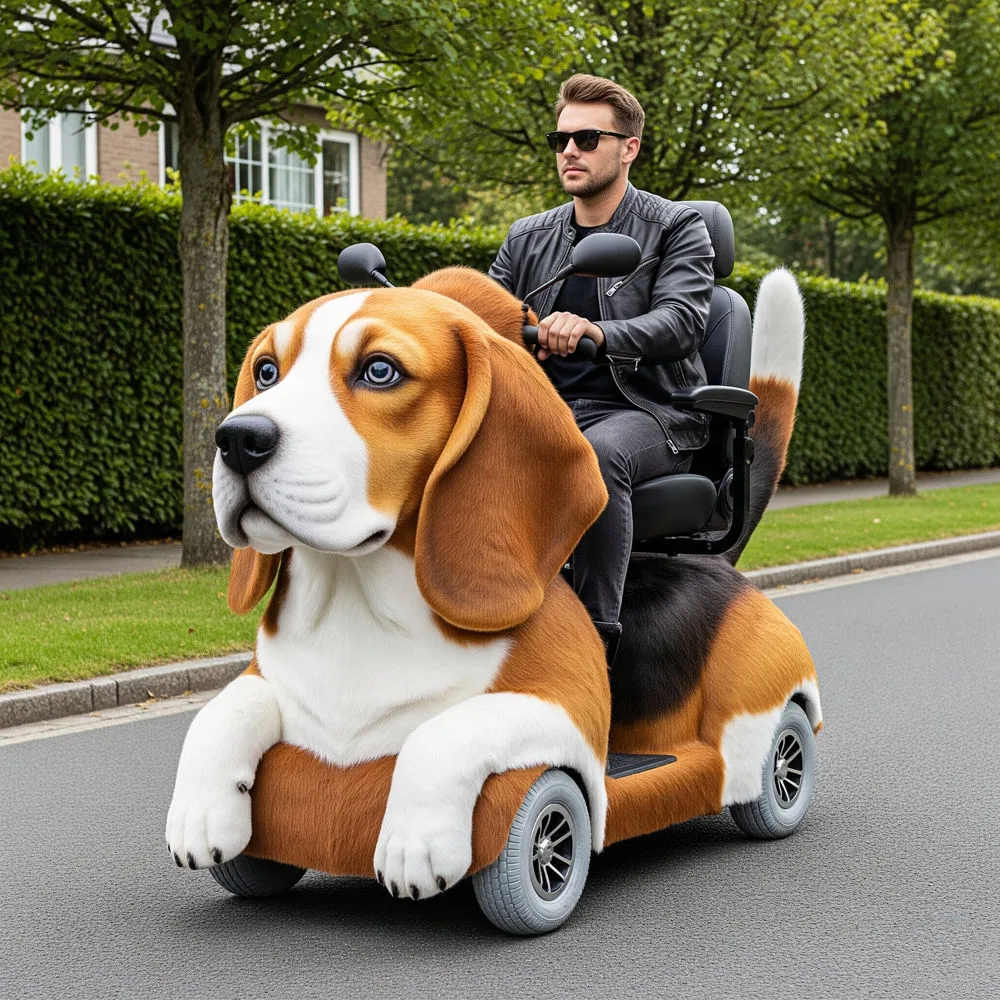 Dog Shaped Mobility Scooter
