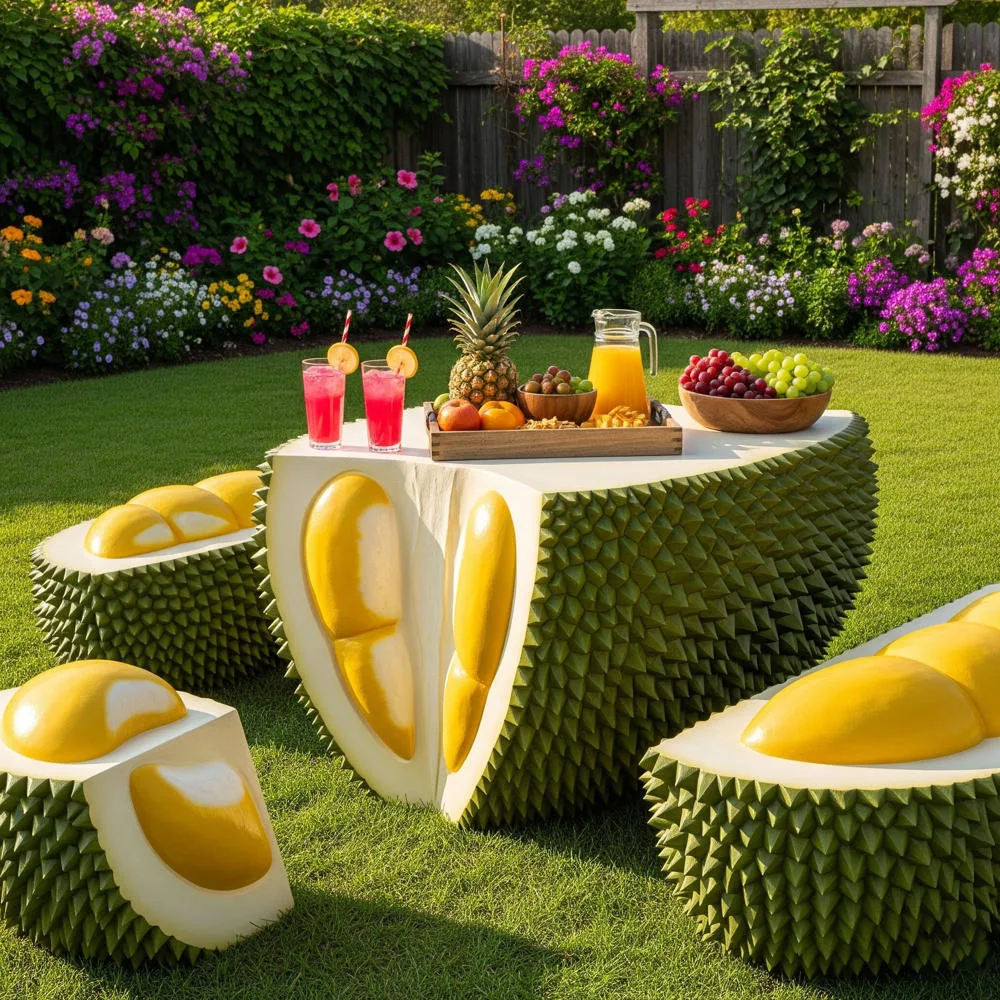 Fruit Picnic Tables