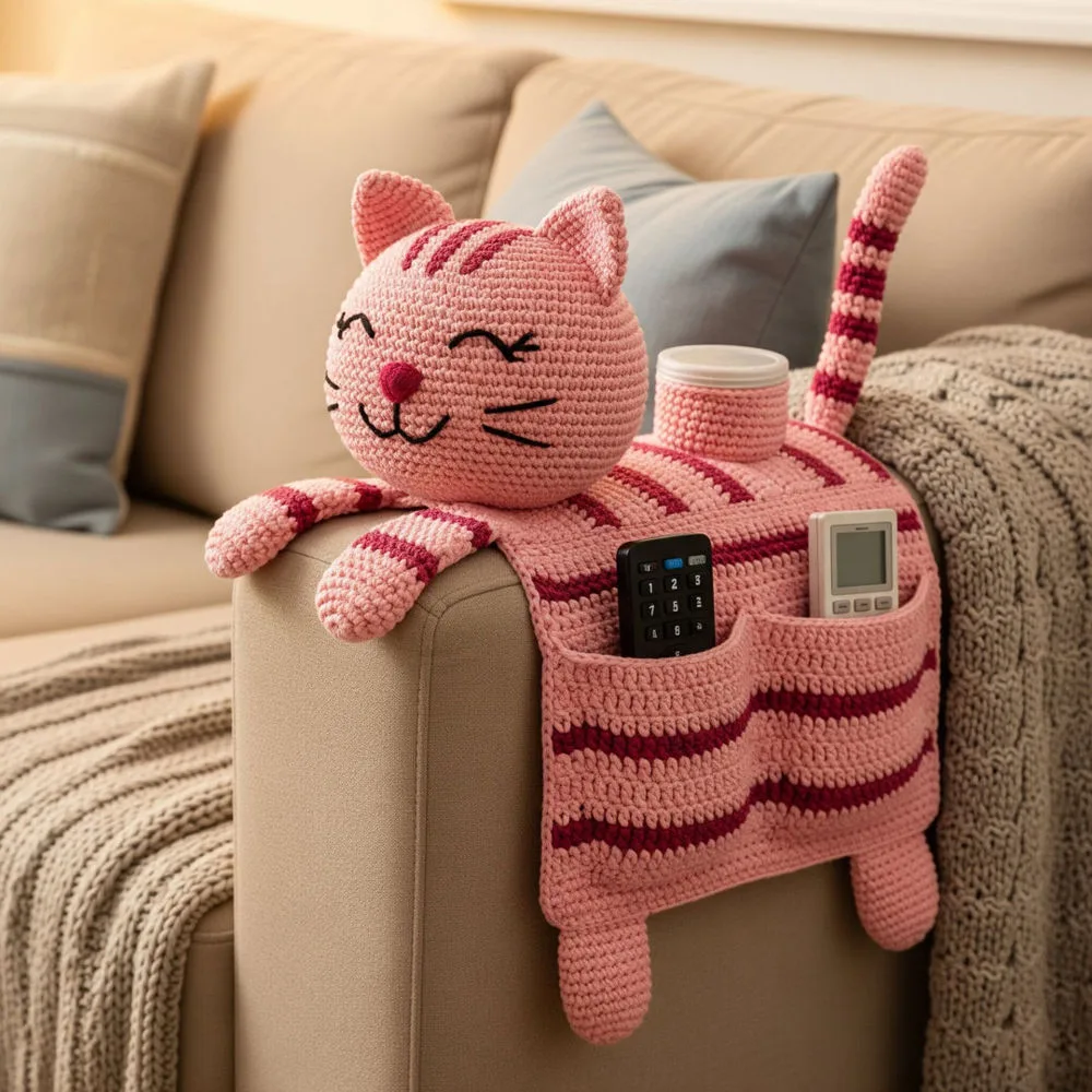 Handmade Cat Sofa Organizer