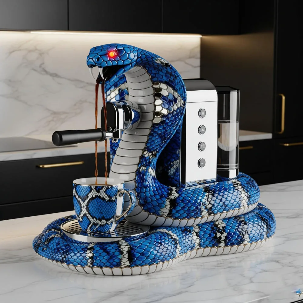 Snake Shaped Coffee Makers
