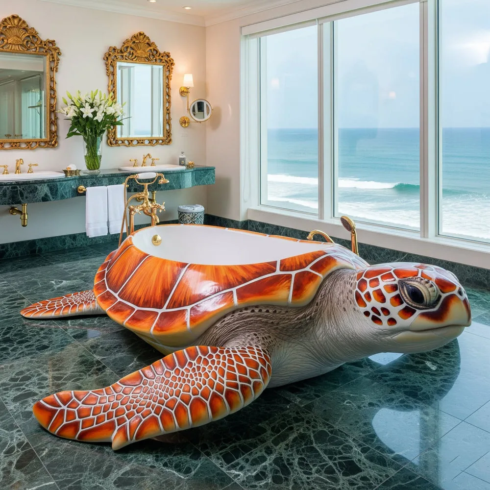 Turtle Shaped Bathtubs