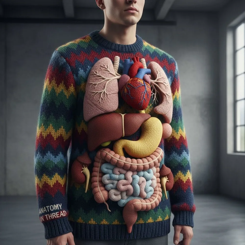 Anatomy Knitted Sweater