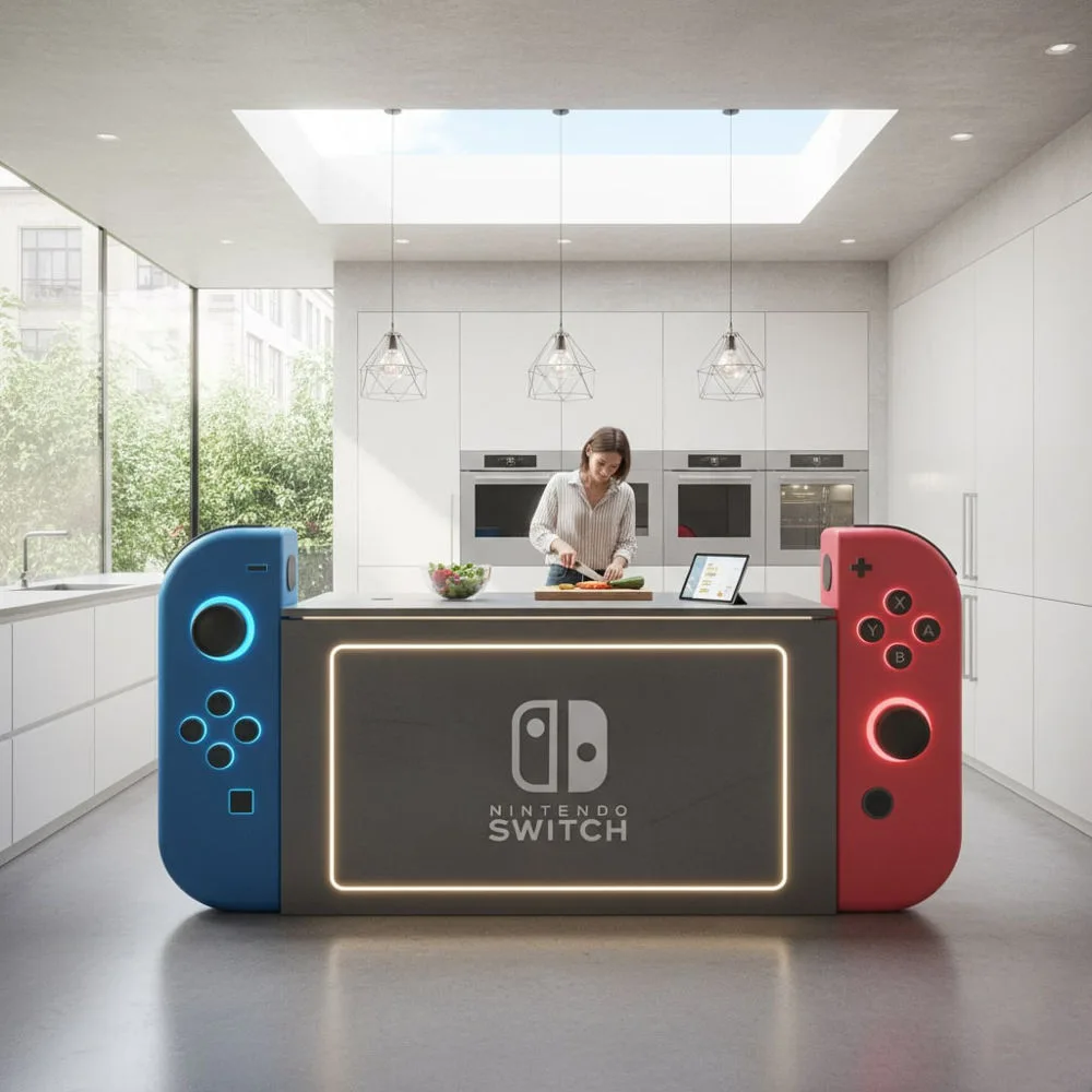 Gaming Console Controller Kitchen Islands