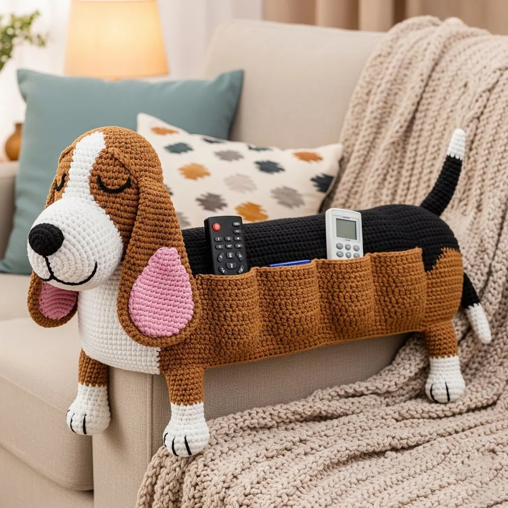 Handmade Dog Sofa Organizer