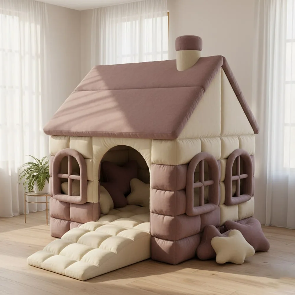 House-Shaped Lounge Pods