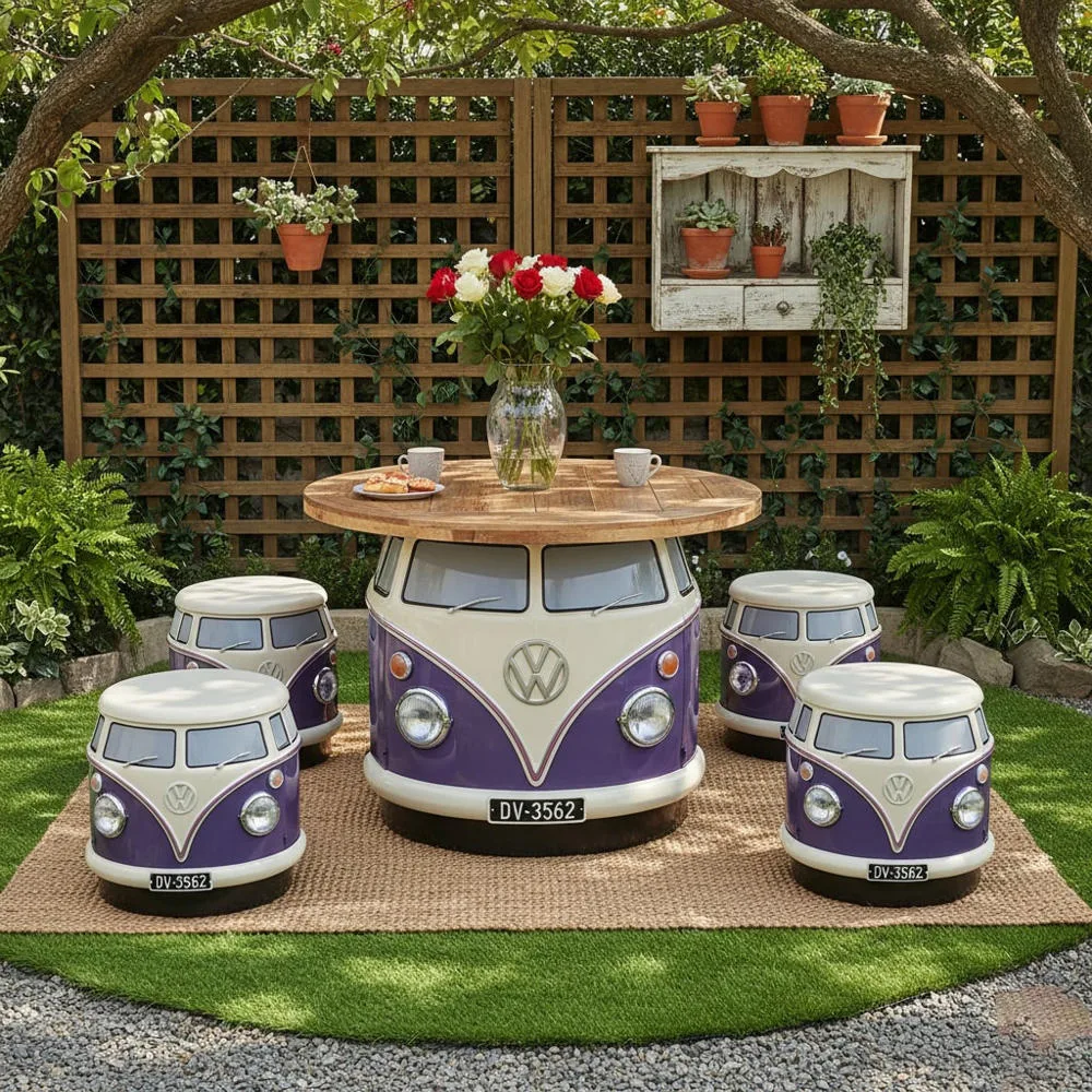 VW Bus Outdoor Patios